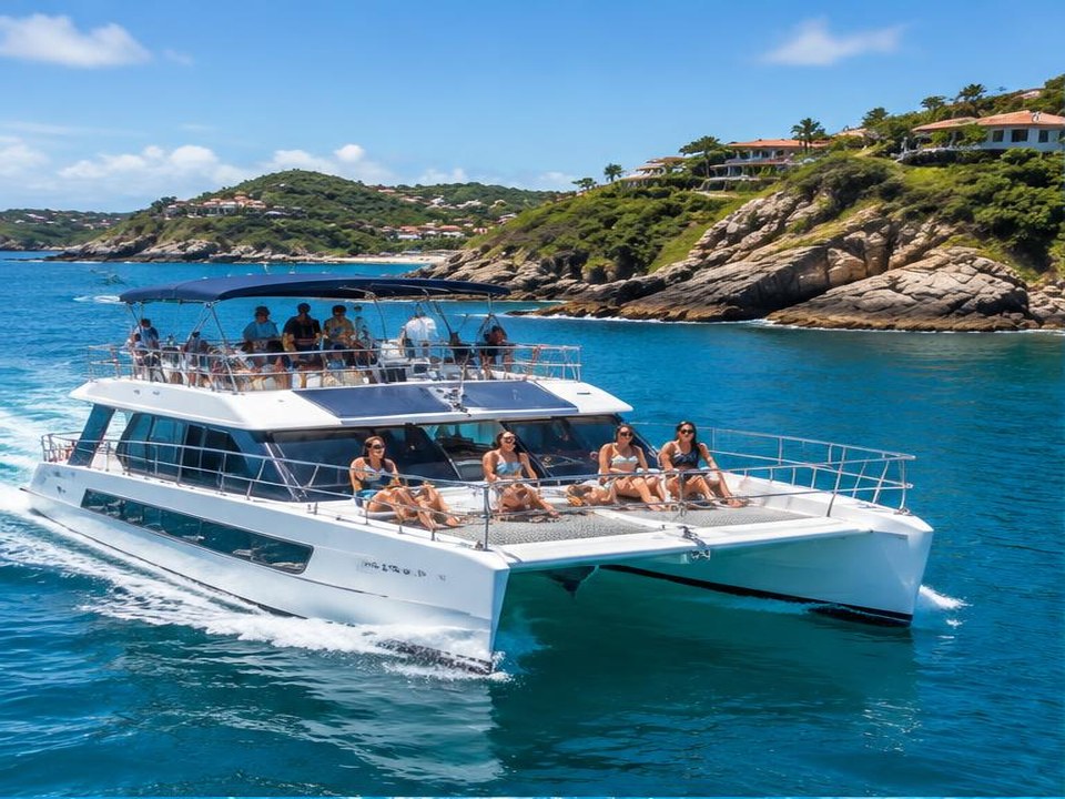 Passeio de Catamarã em Búzios