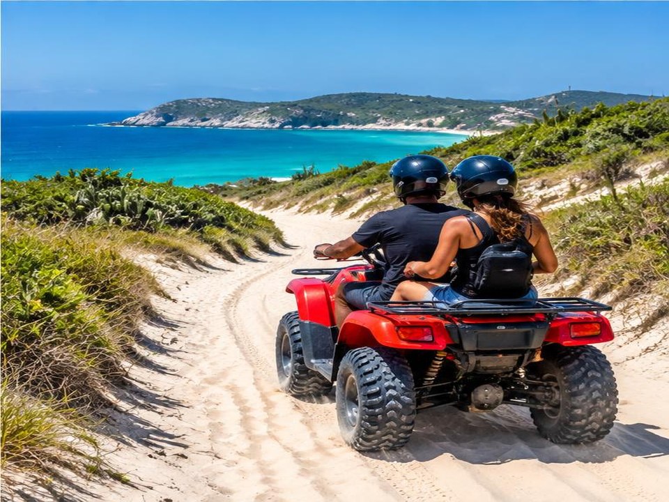 Quadriciclo em Arraial